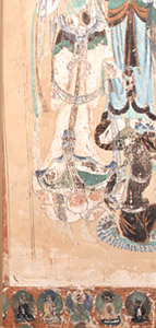 敦煌莫高窟壁画第322窟 南壁 説法図(初唐)